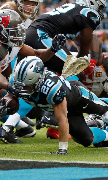 Newton, McCaffrey lead Panthers past Bucs 42-28